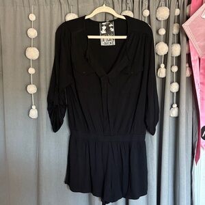 Young Fabulous & Broke Black Romper Dress